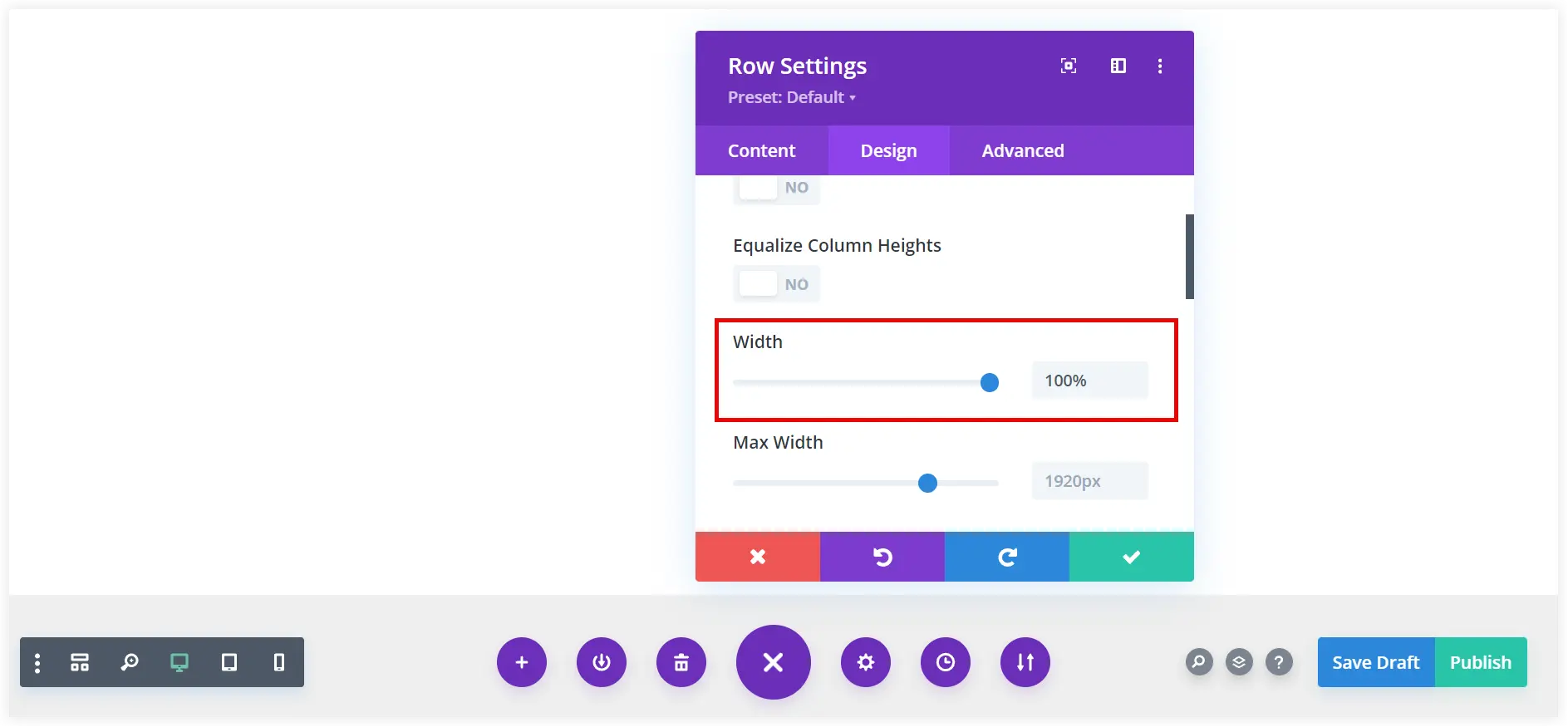 Grid logo carousel row settings