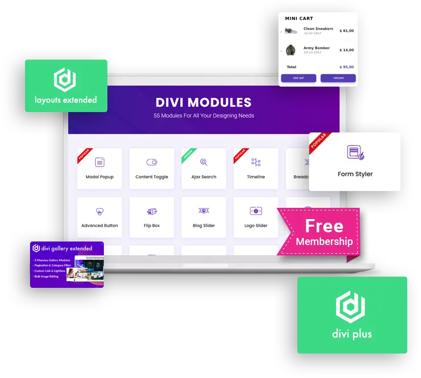 Divi Extended annual membership