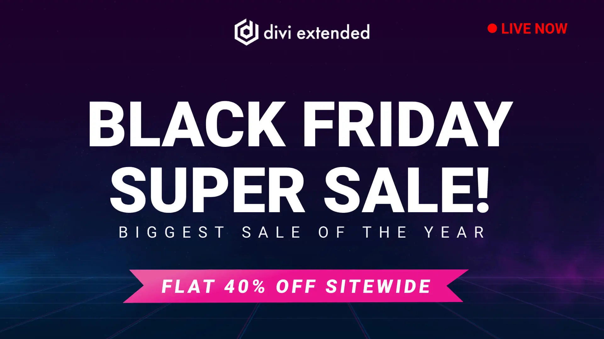 Divi Extended black friday sale