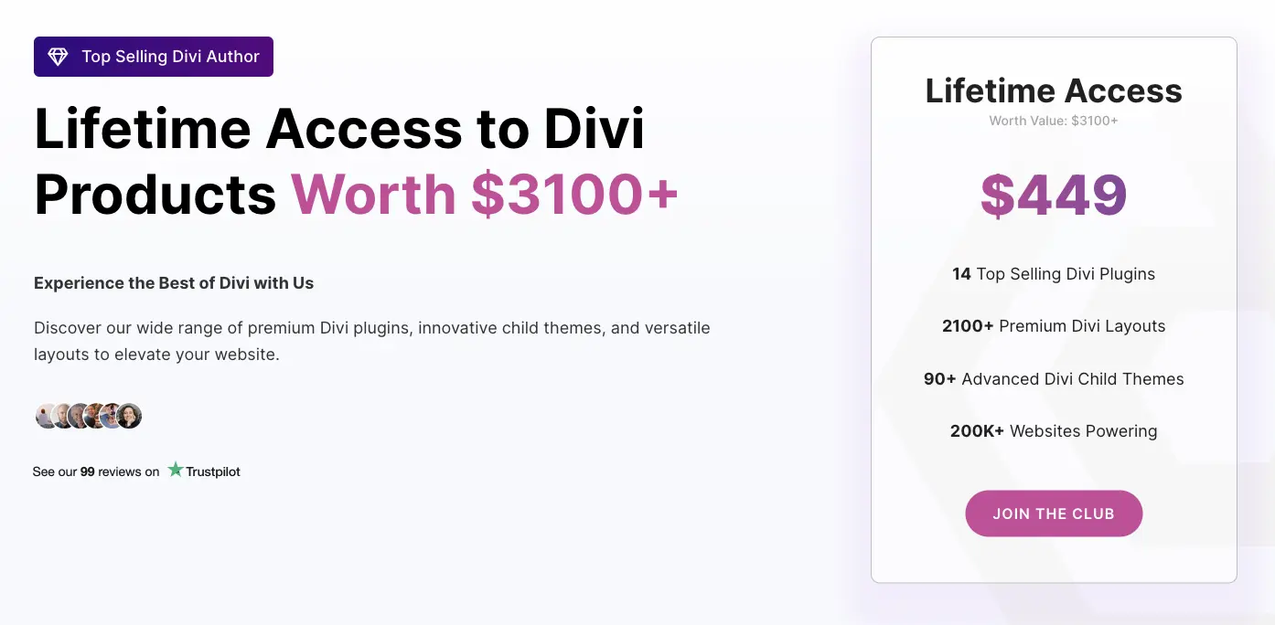 Divi Extended store