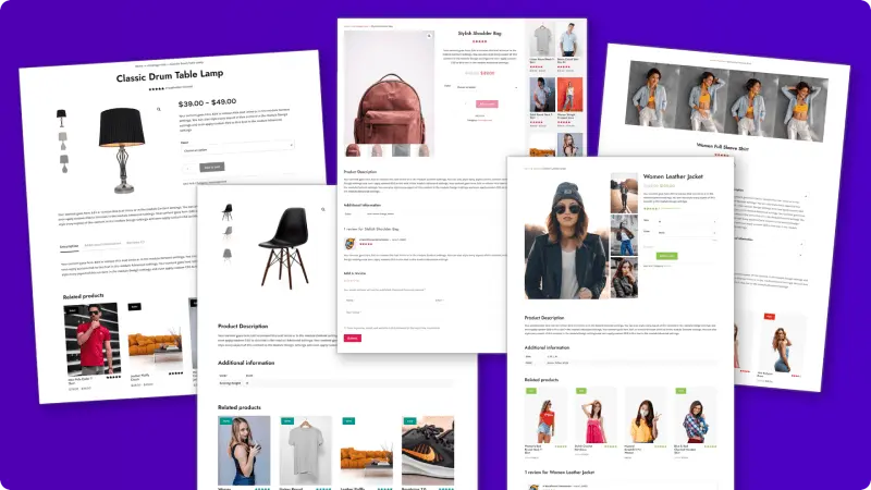 Divi WooCommerce product page templates previous update