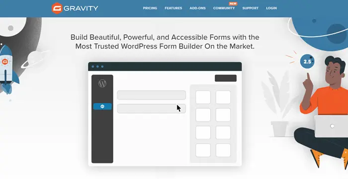Gravity Forms WordPress form builder
