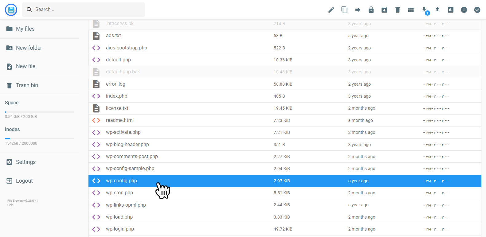 Located wp-config.php file to enable the debugging mode.