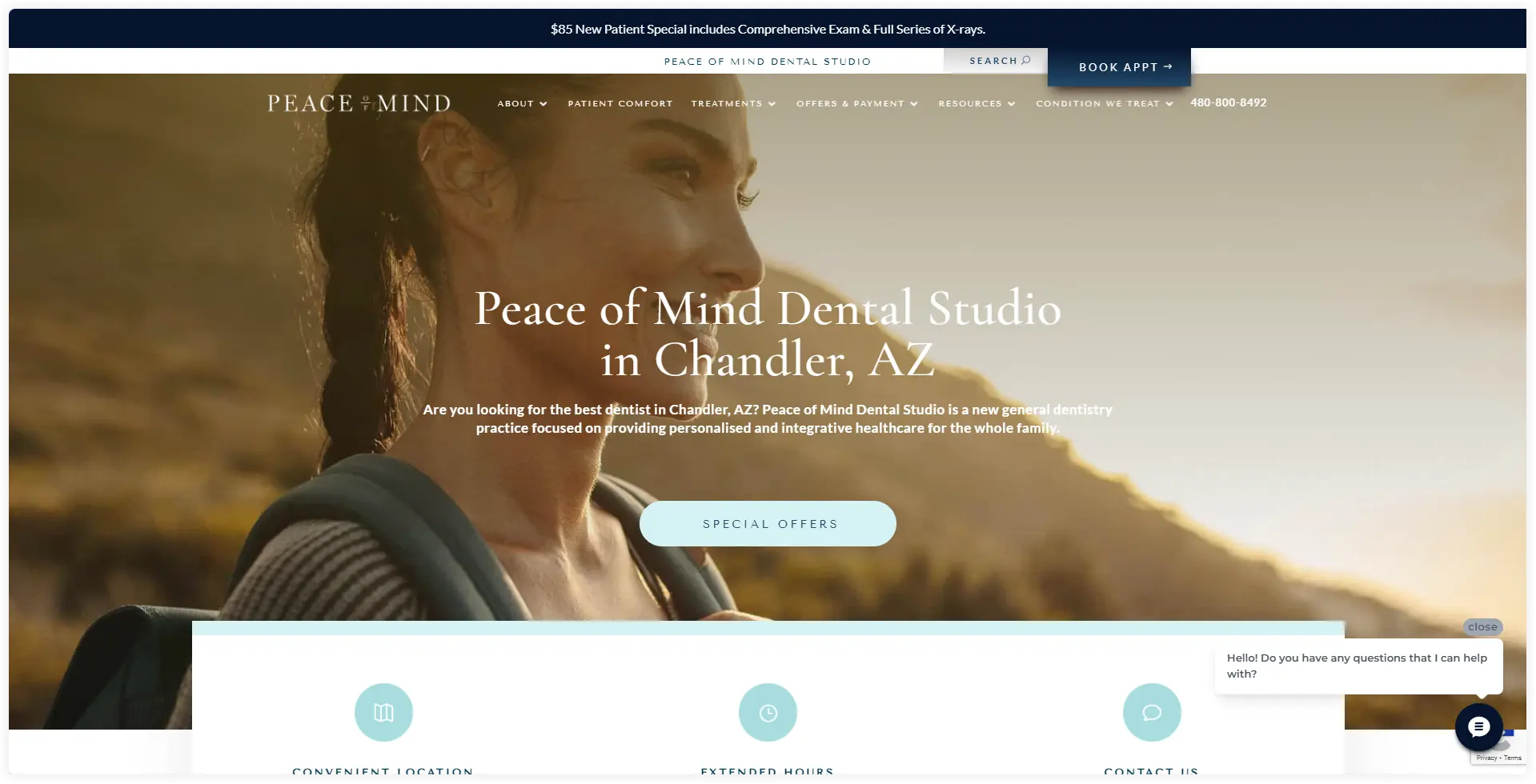 Peace of Mind- A sample divi website 