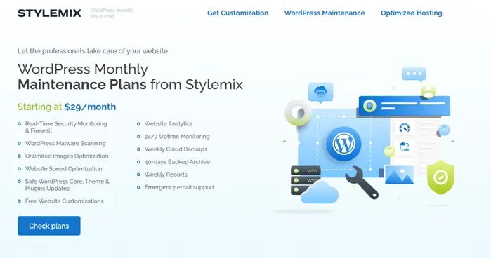 Stylemix WordPress maintenance provider