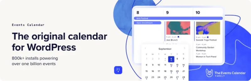 The Events Calendar plugin for Divi events theme