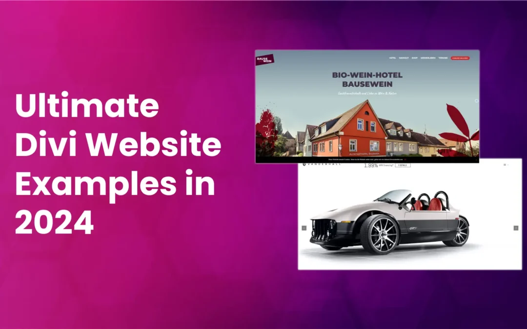 Top Divi Website Examples to Inspire Your Design in 2024