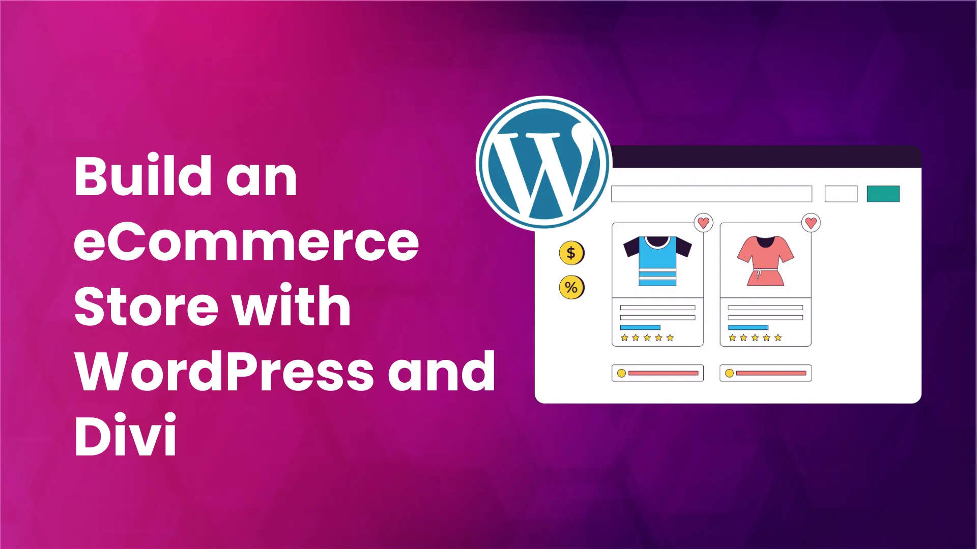 Setup an eCommerce store using Divi