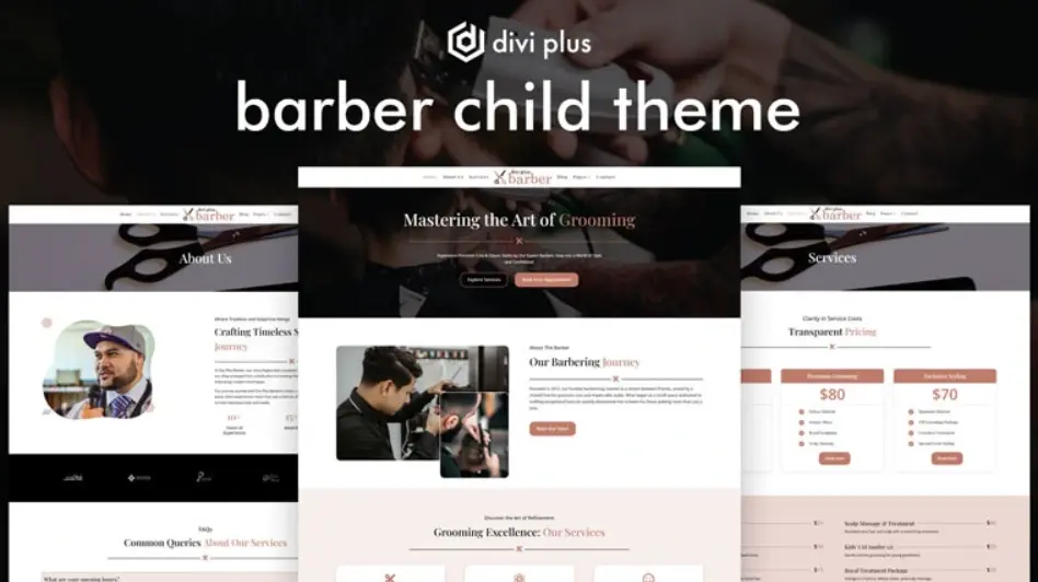 Divi Barber Child Theme