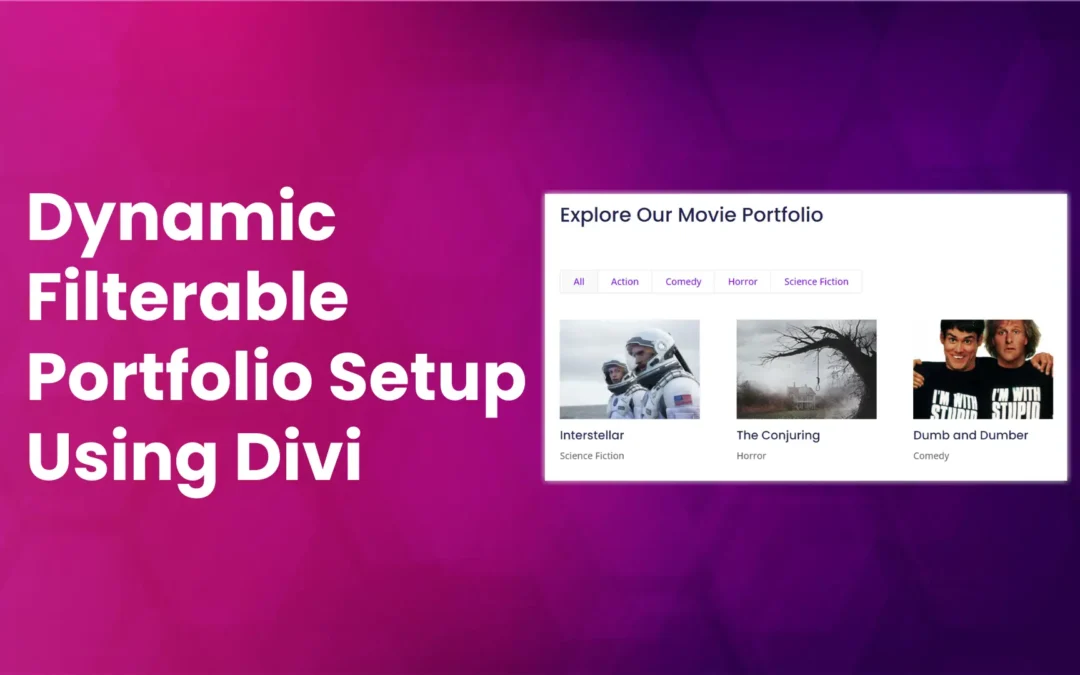 How to Create a Dynamic Filterable Portfolio in Divi