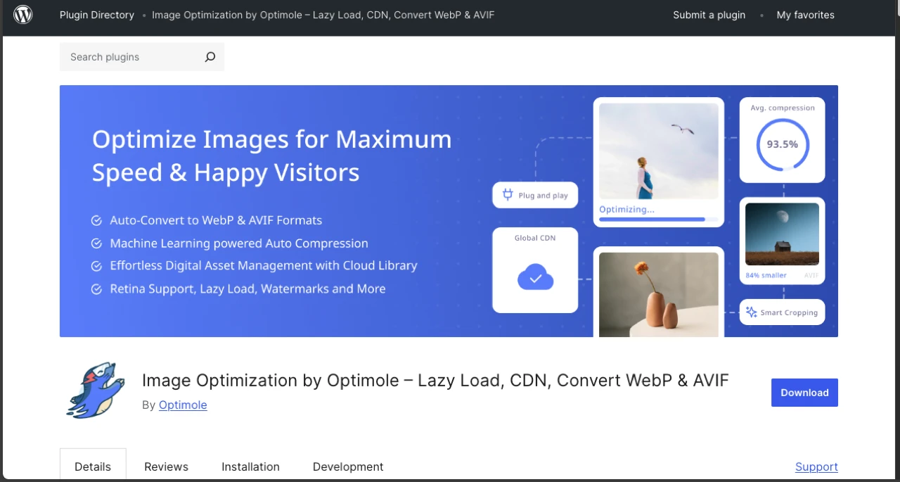 Image Optimization by Optimole - WordPress Plugin