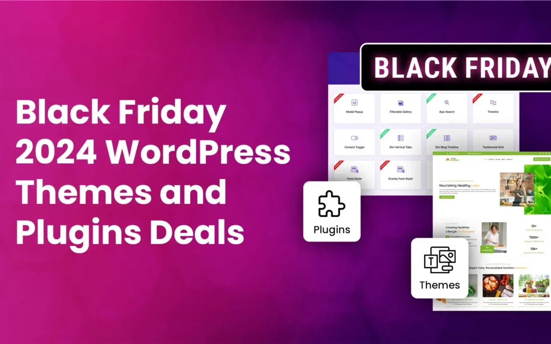 Black Friday 2024 WordPress Themes and Plugins Deals