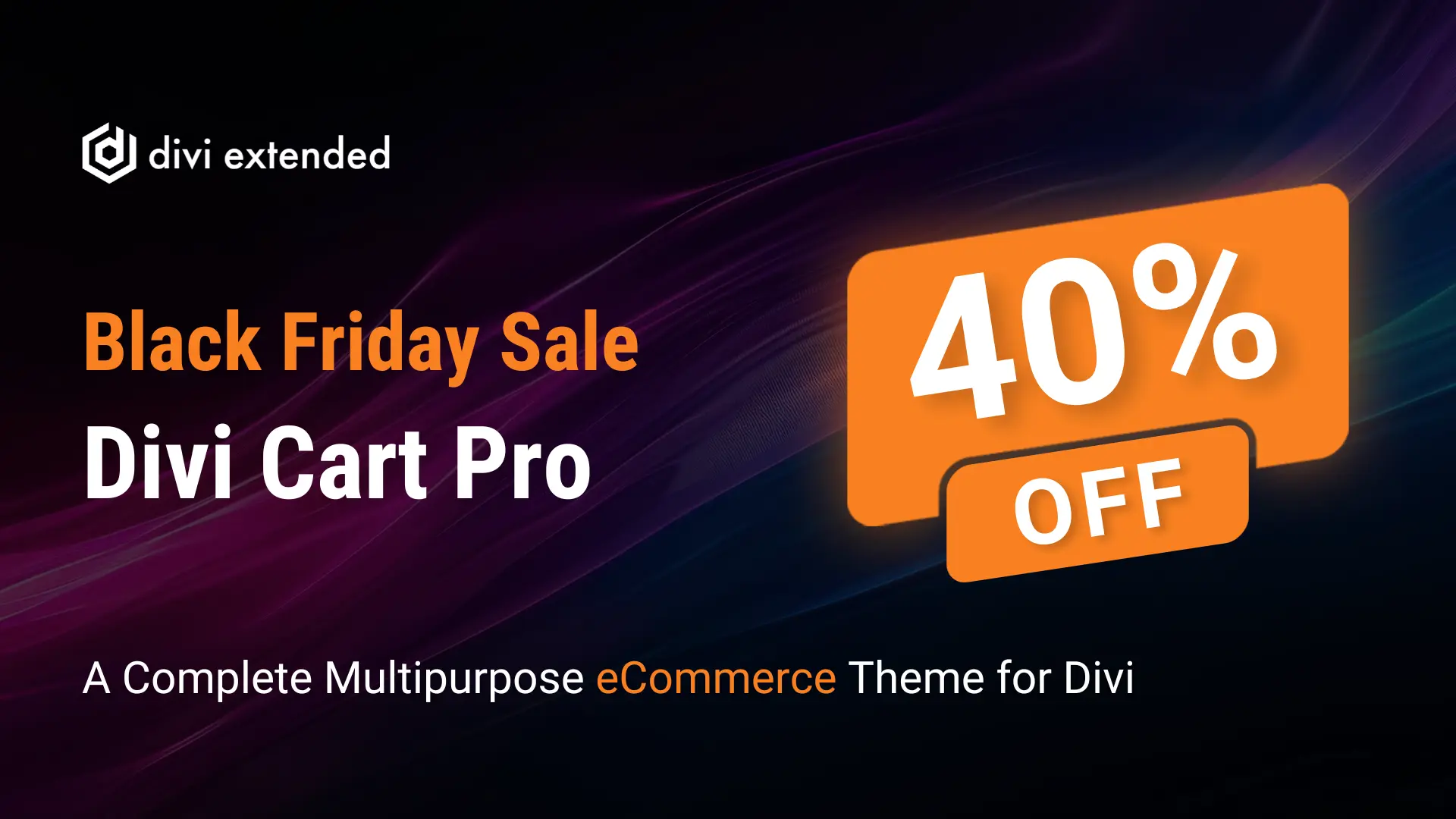 Divi Extended Black Friday Sale Divi Cart Pro