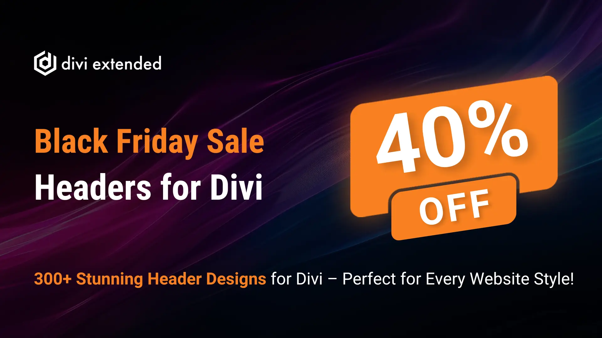 Divi Extended Black Friday Sale