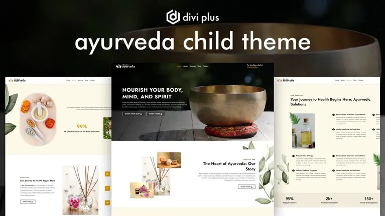 Divi Ayurveda child theme