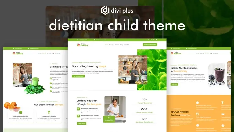 Divi Dietitian child theme