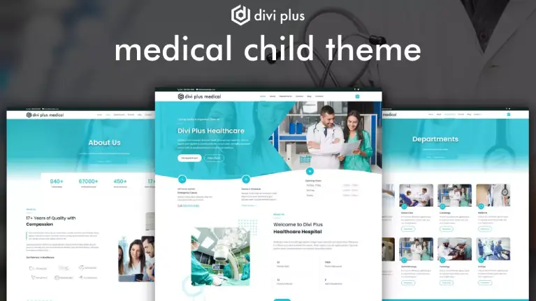 Divi Healthcare child theme