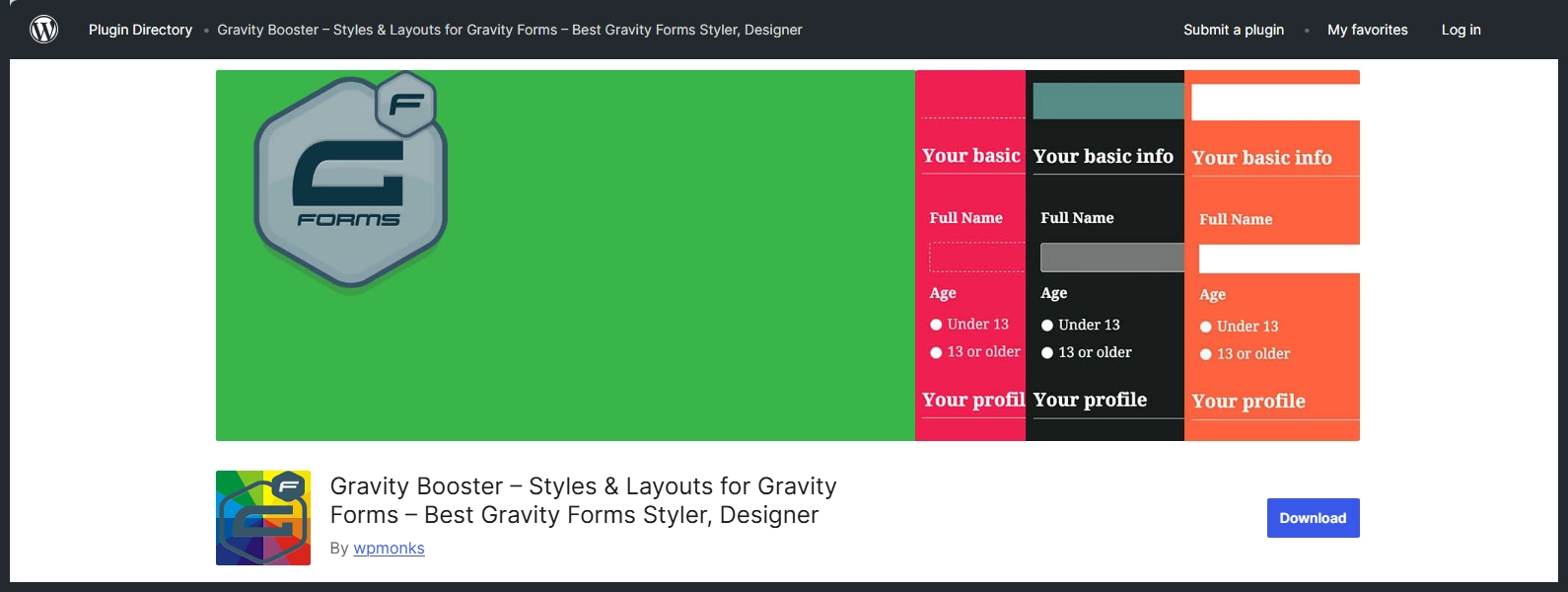 Gravity Booster plugin