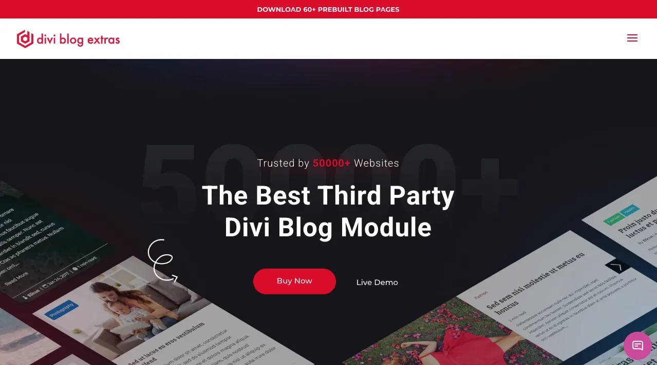 Divi Blog Extras the best Divi blog plugin