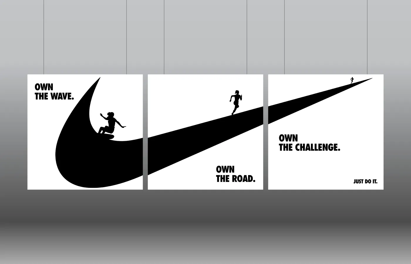 Nike brand ad example for Digital Strategy.