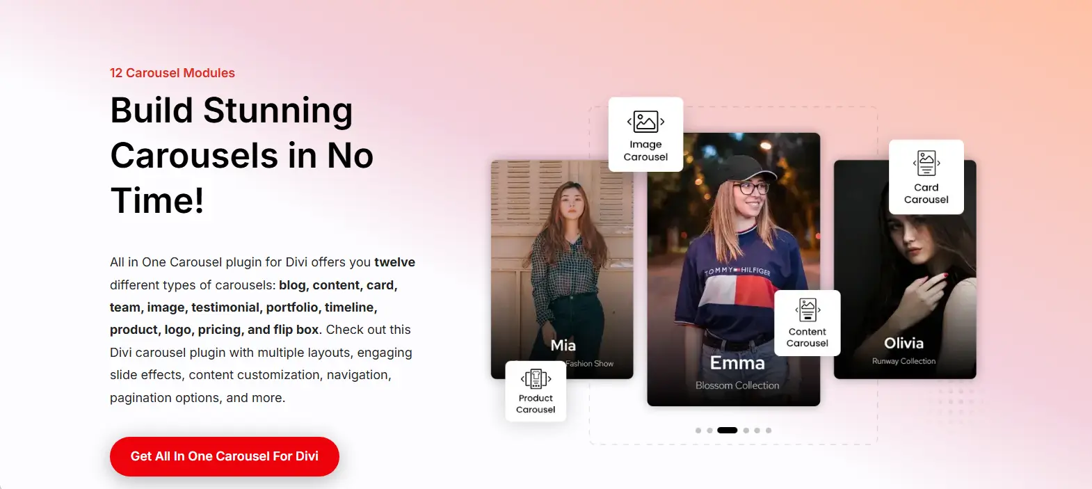 Homepage of All-in-One Carousel plugin.