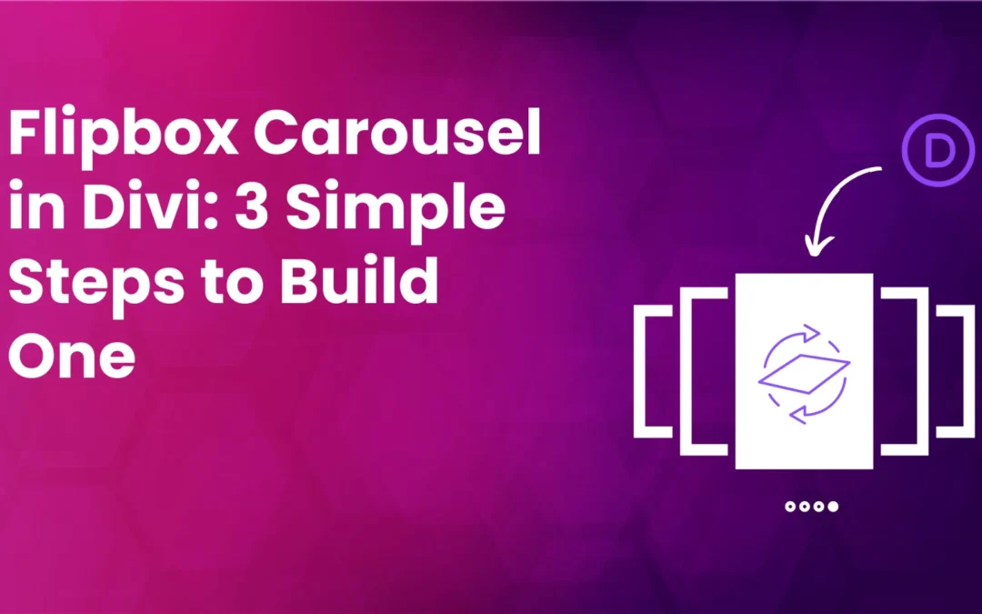 How to Create Flipbox Carousel in Divi?