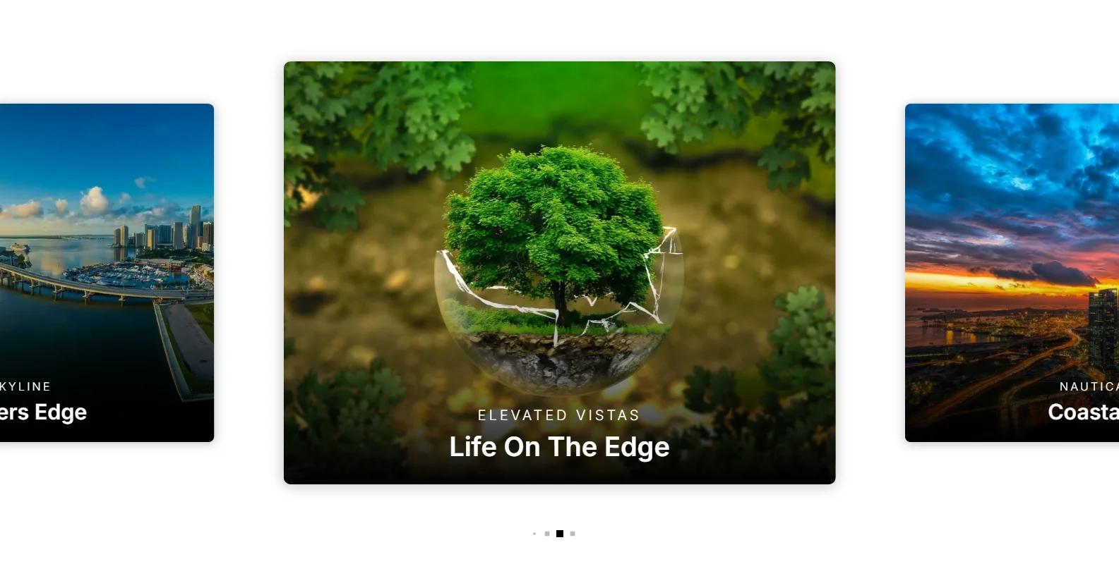 Divi carousel image design example 2