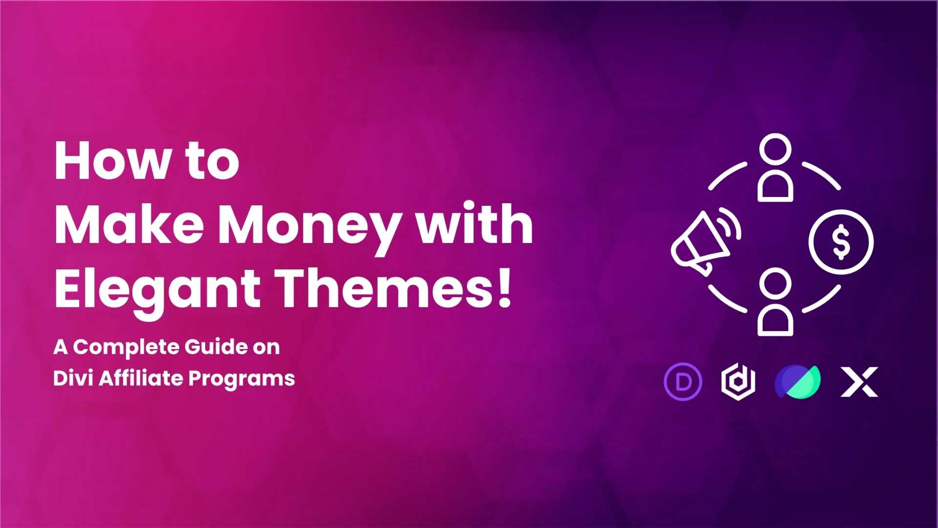 A step by step guide on Divi Affiliate Program by Elegant Themes and other providers.
