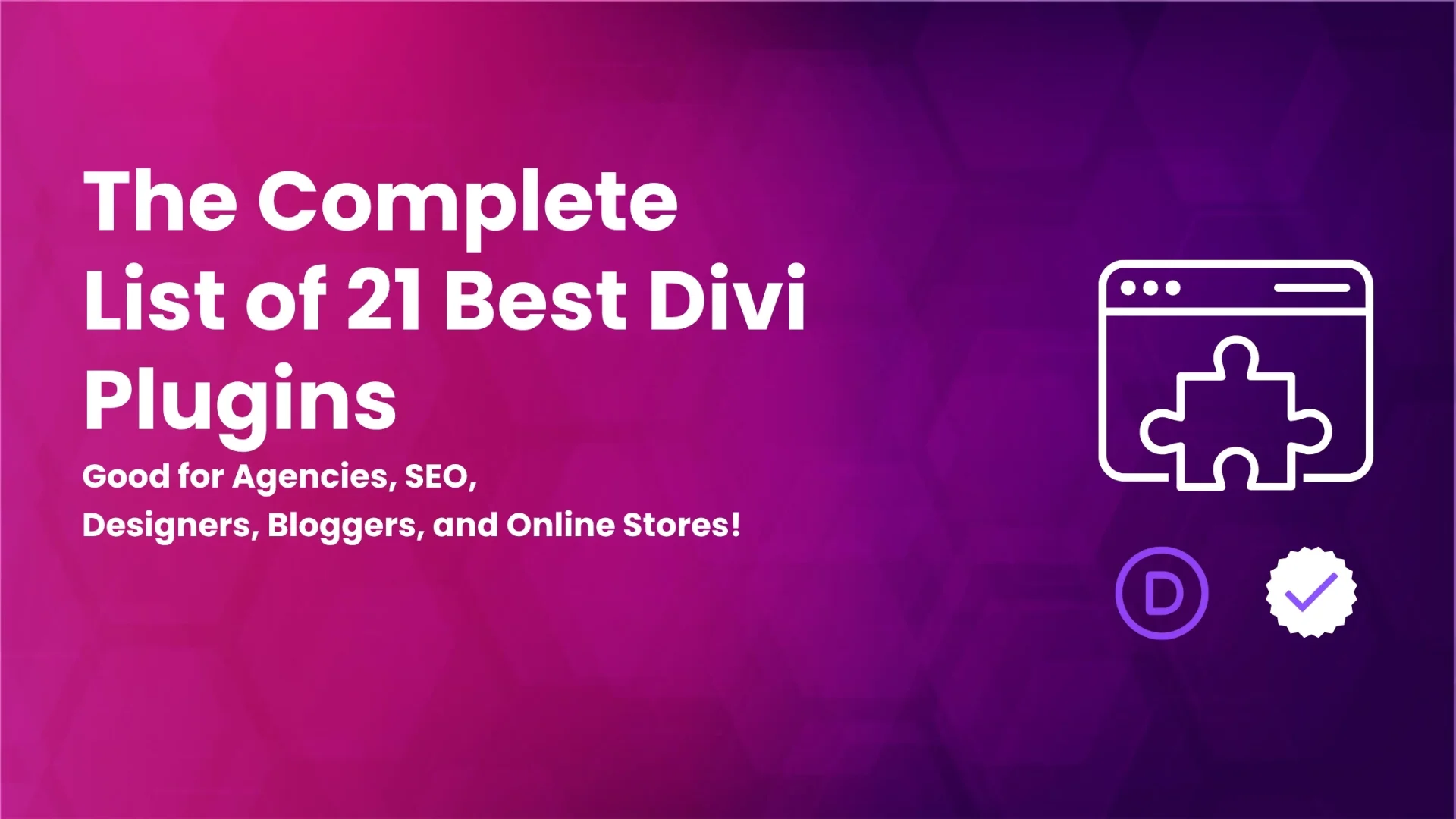 The golden list of best Divi plugins. Free, paid, and new ones.