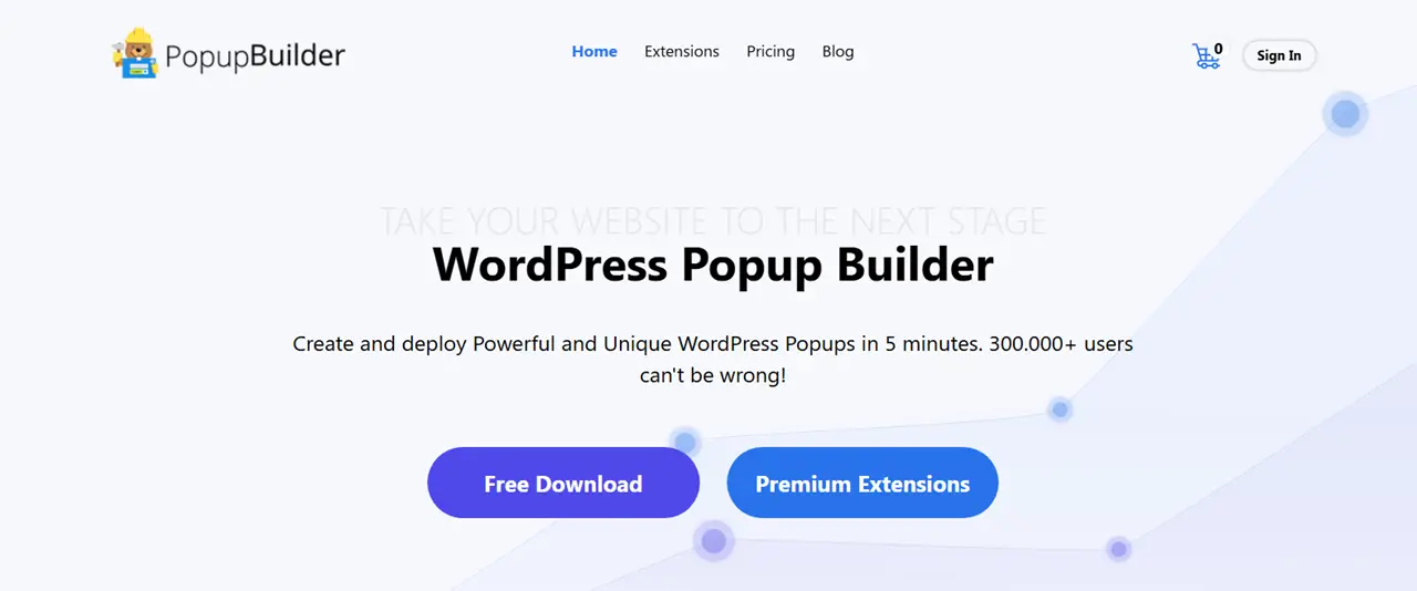 WordPress Popup builder plugin