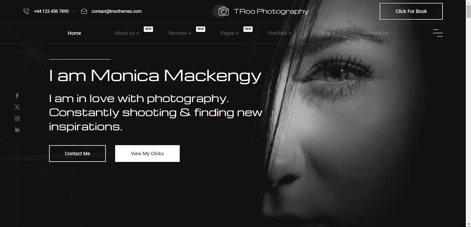 TRoo Photography Divi child theme