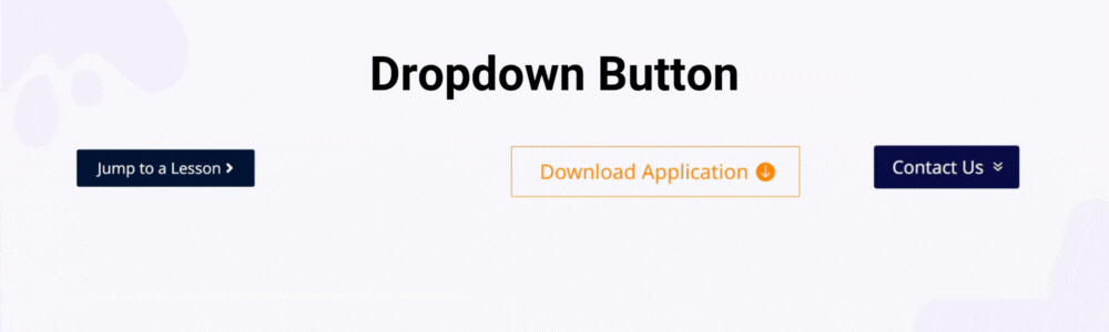 Divi dropdown button