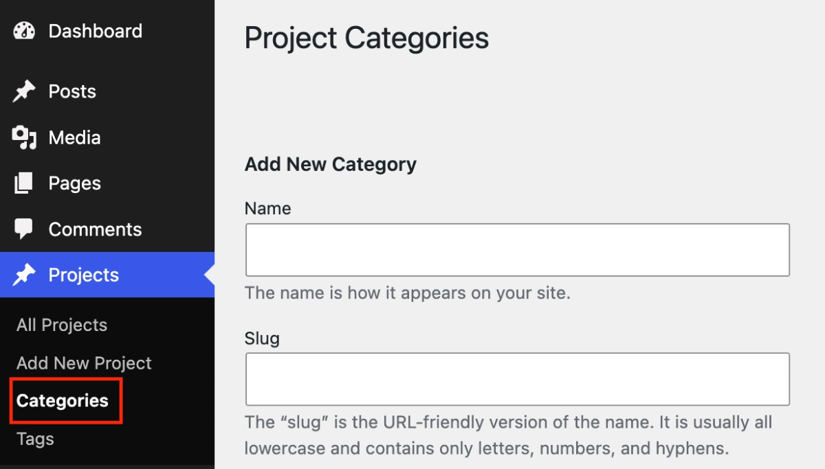 Display projects for Divi Blog Extras
