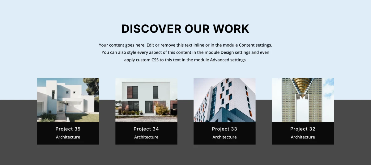Divi realestate portfolio