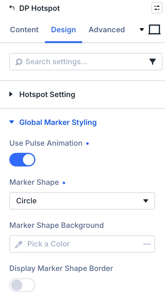 Enable pulse animation