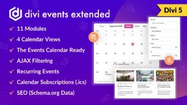 Divi Events Extended featured image